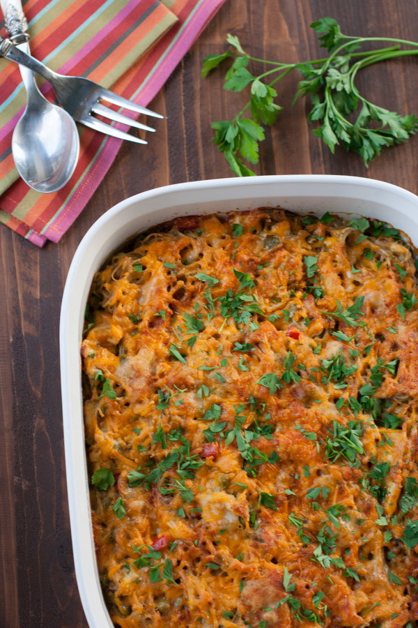 Turkey Tetrazzini (for turkey leftovers!)