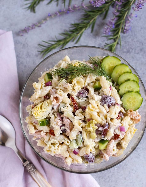 Tzatziki Pasta Salad