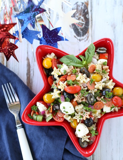 Supreme Pizza Pasta Salad