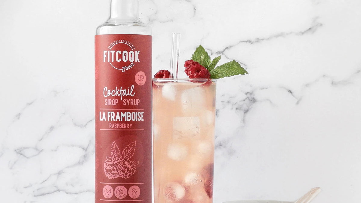 Image of Thé glacé à la framboise et caméline