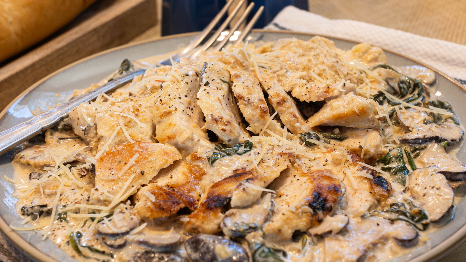 Image of Creamy Chicken Florentine