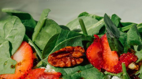Image of Lee Ann's Crunchy Romaine Strawberry Salad