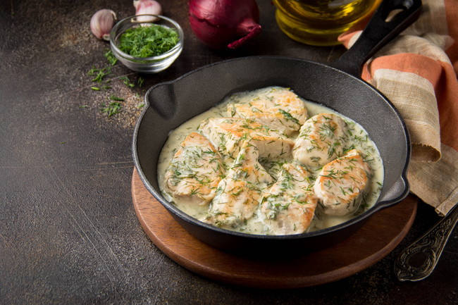Image of Buck's Creamy Garlic Chicken