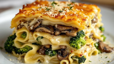 Image of Chicken Divan Lasagna with Poultry Seasoning