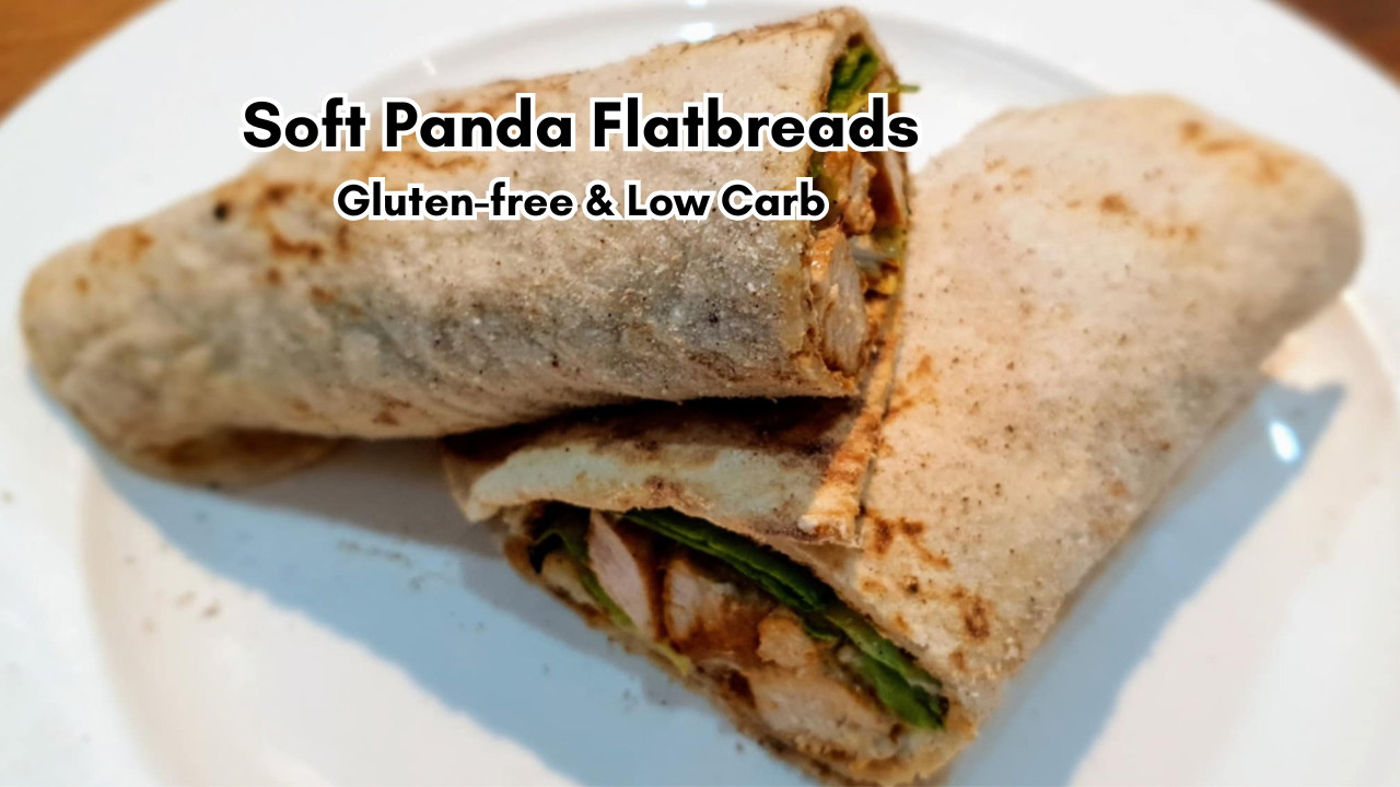 Image of Panda Soft Flatbreads — Low-Carb, Gluten-Free & Perfect for BBQs, Wraps & Gozleme