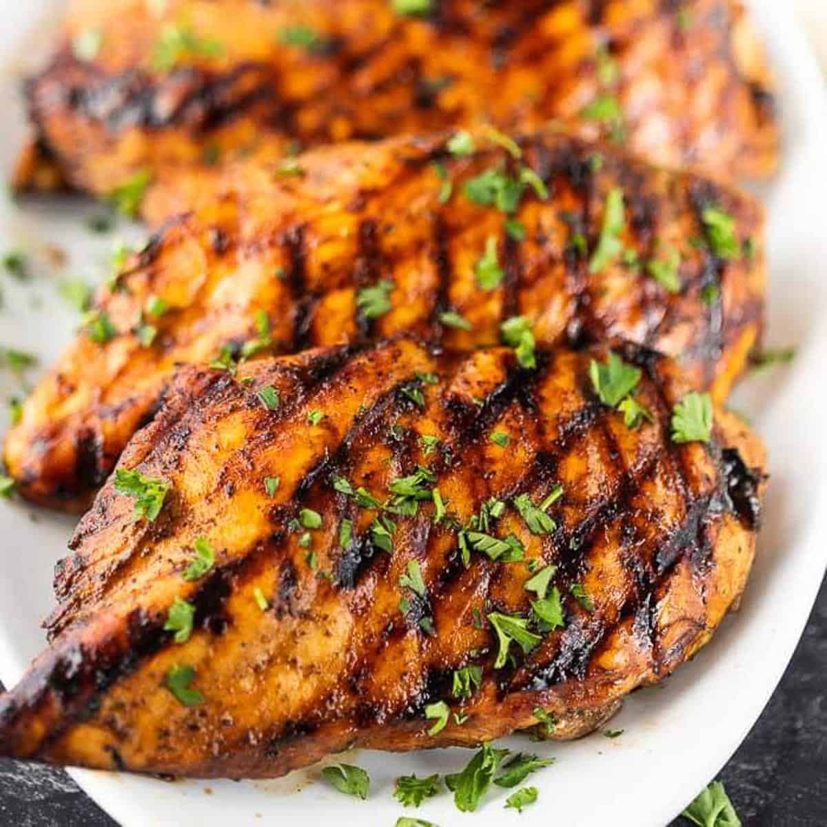 Marinade: Lemon & Raspberry Balsamic Grilled Chicken