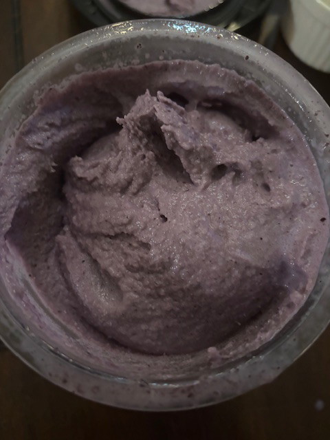 Image of Scoop and Enjoy! Ours we made into more of a “soft-serve” pictured. 