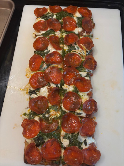 Image of Cut into 8 pieces (square or triangle) and enjoy!