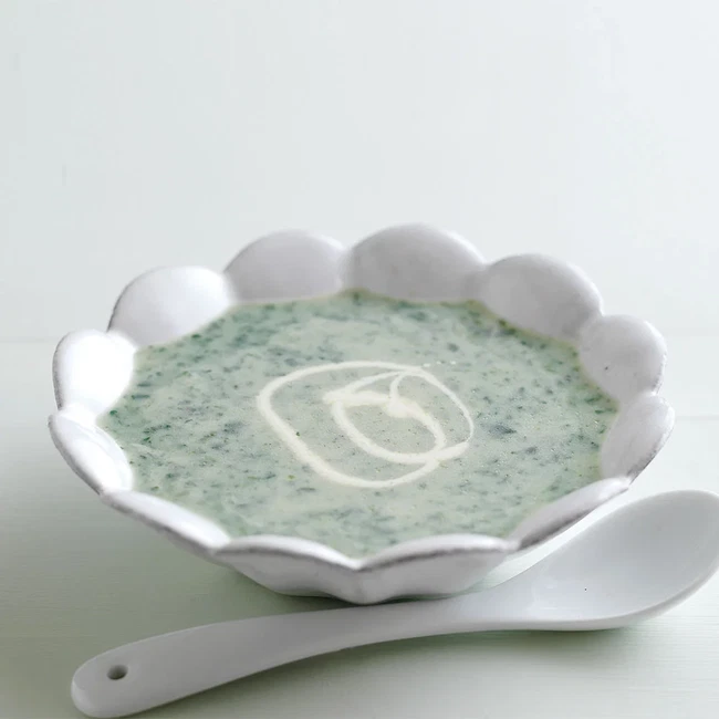 Watercress Soup, Fresh watercress 