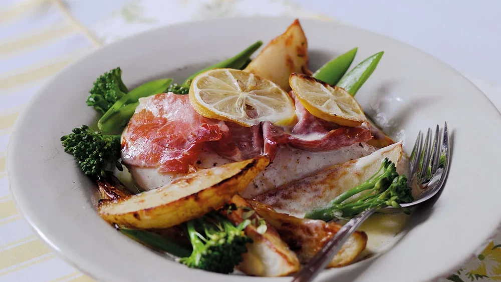 Lemon Chicken,Gooey Gingerbread