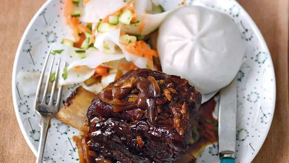 Korean Beef Short Ribs,,Mulled Cider,,,,Spicy Pumpkins Seeds,Trick or Treat Brownie Graveyard Bars,Turkey with Spiced Mandarins