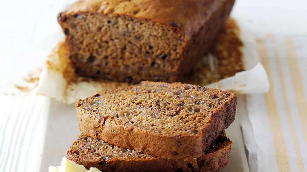 Banana & Sultana Loaf,Elderflower and Mint Iced Tea
