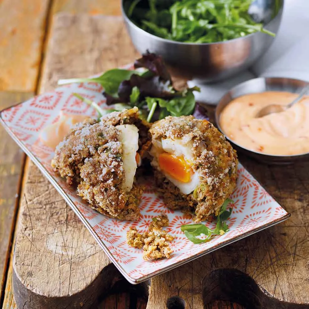 Keema Scotch Eggs