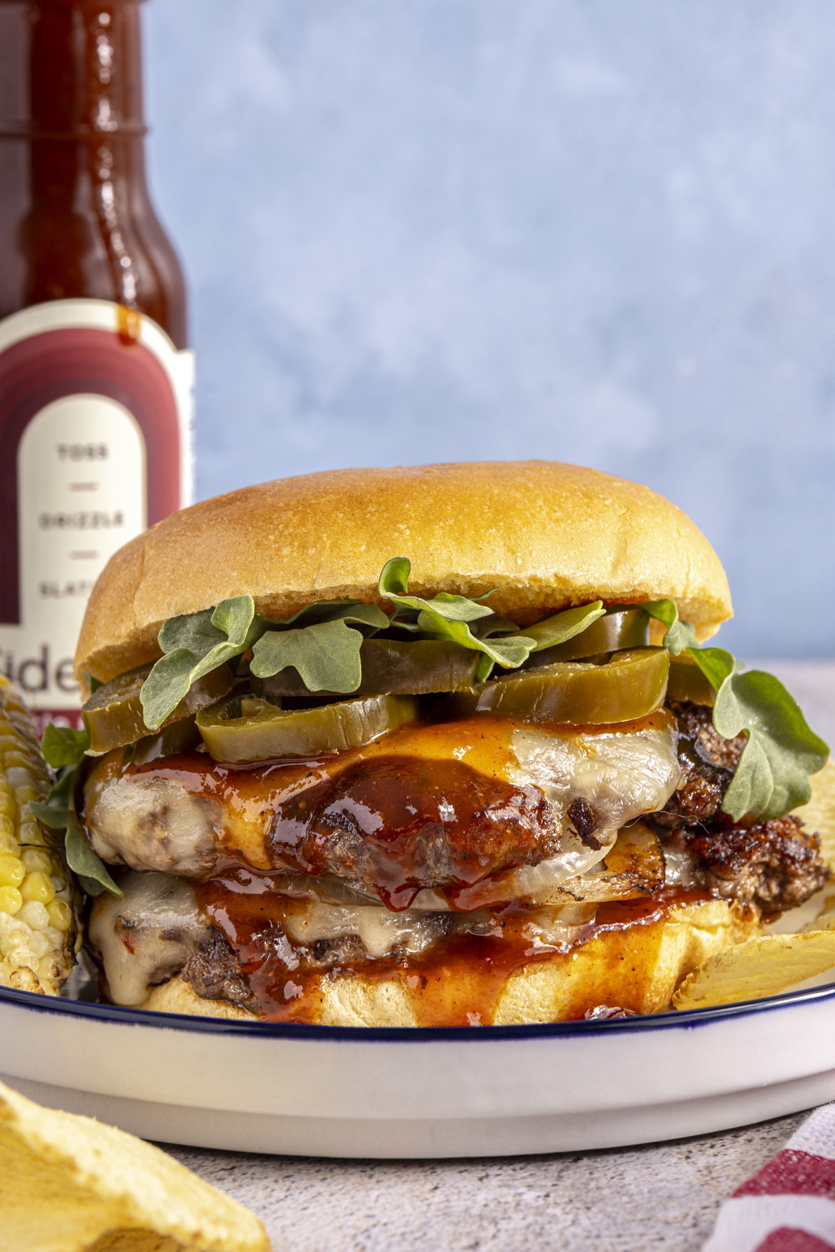 The Best BBQ Smashburgers