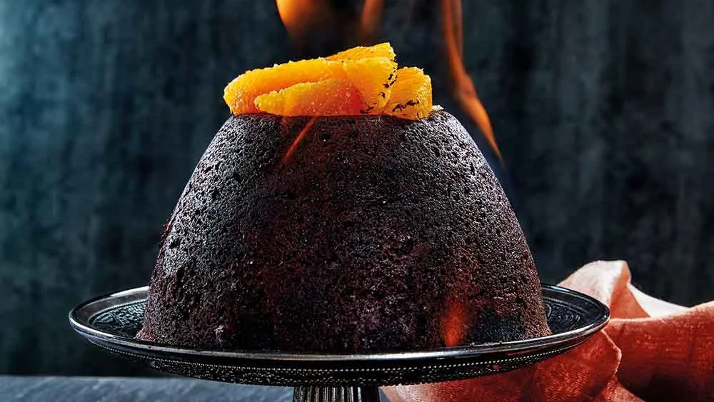 Christmas Pudding Chocolate Orange Pud,Christmas Pudding