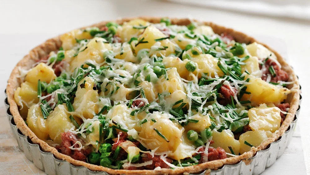 ,Corned Beef Flan