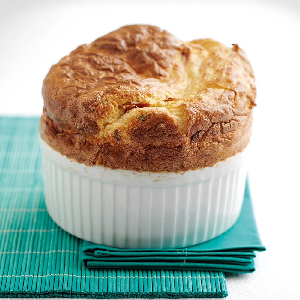 Ham & Cheese Soufflé