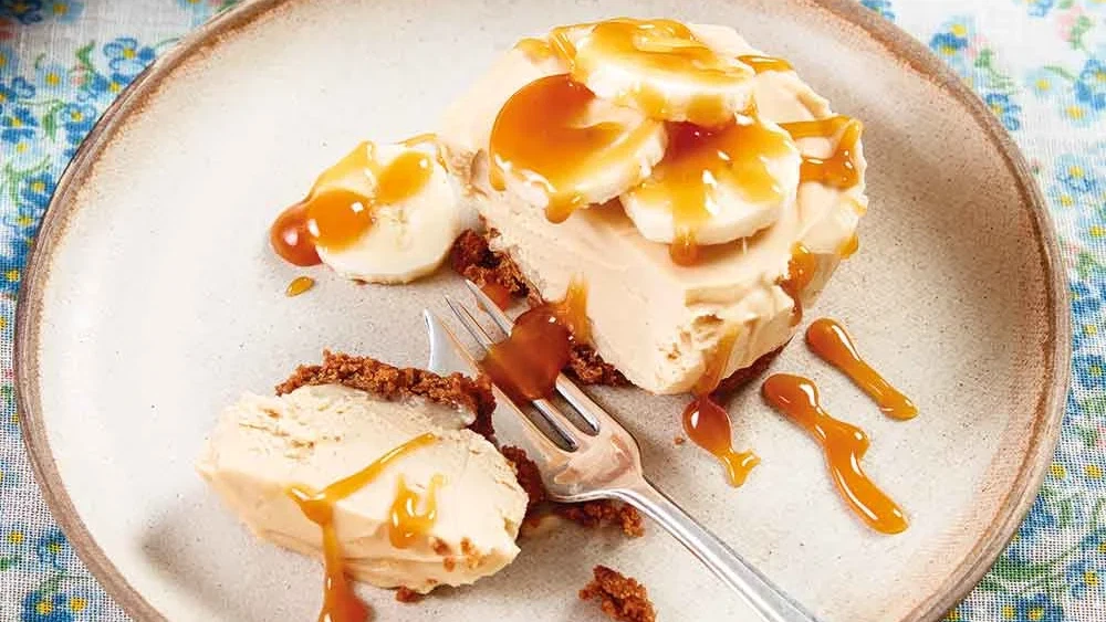 Ice Box Caramel, Peanut & Banana Pies,Peanut Chocolate Slice & Bake Cookies