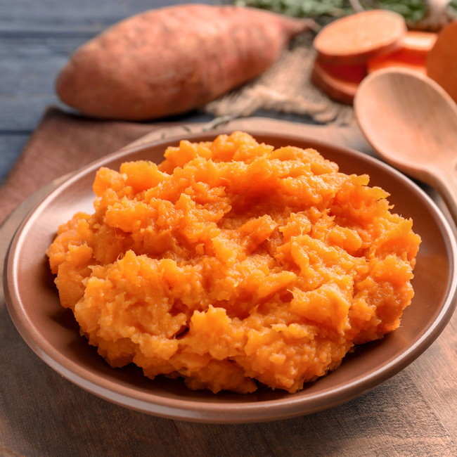 Image of Creamy Sweet Potato & Lentil Baby Mash