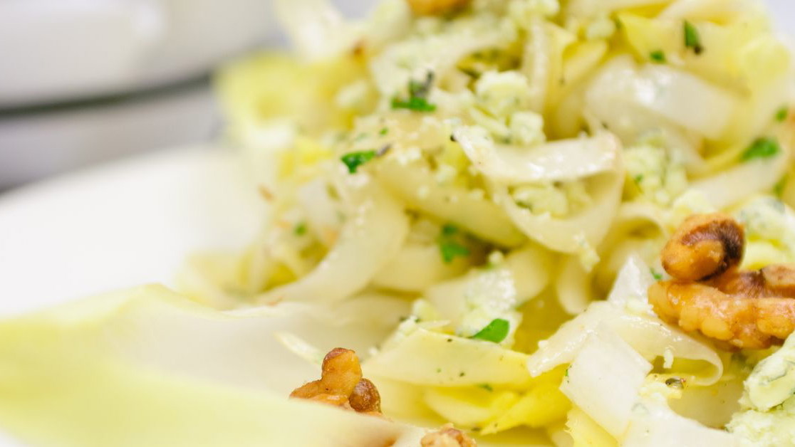 Recette salade d'endives, pommes et noix