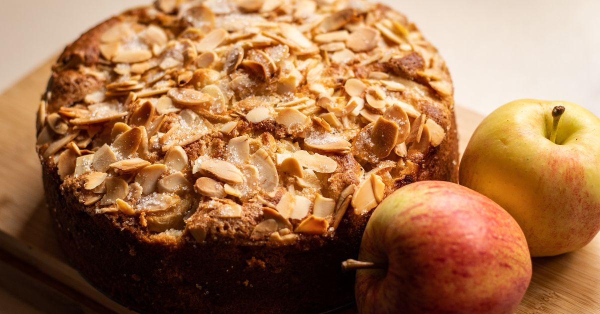 Gâteau aux pommes et au miel