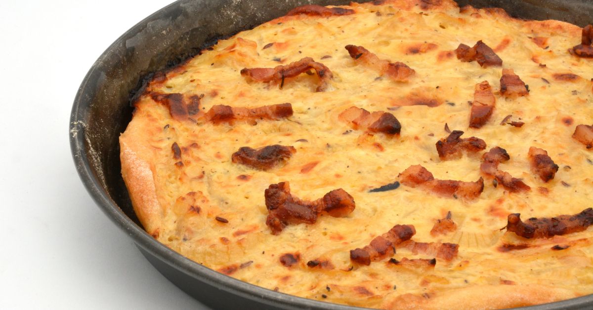 Tarte aux oignons