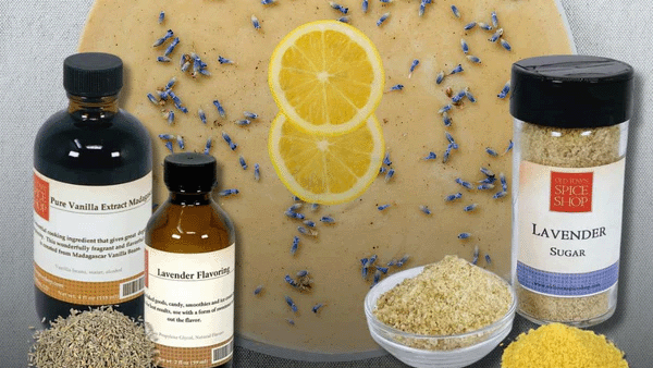 Image of No-Bake Lemon-Lavender Cheesecake