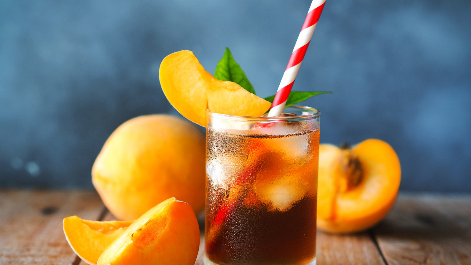 Image of Wabi Coffee Recipes: Peach Iced Americano 