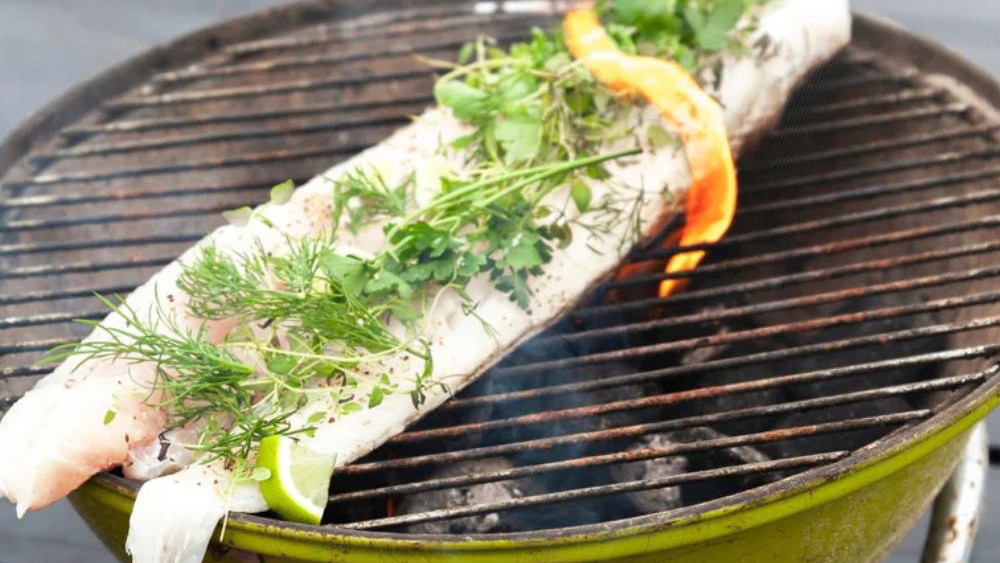 Image of Grillet kulmule med masser af smør og urter