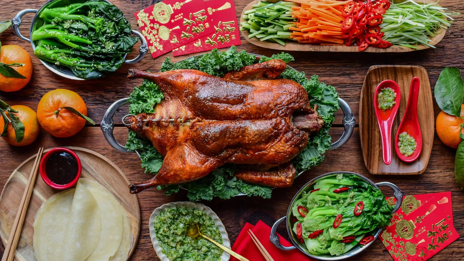 Image of Crispy Roasted Duck - Peking Style