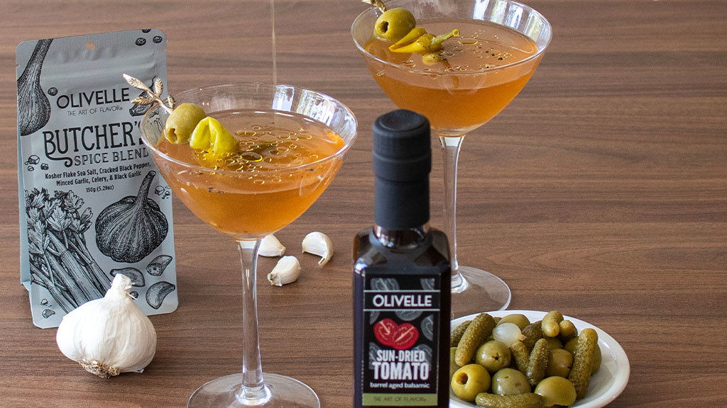 Filthy Sun-Dried Tomato Martini-image