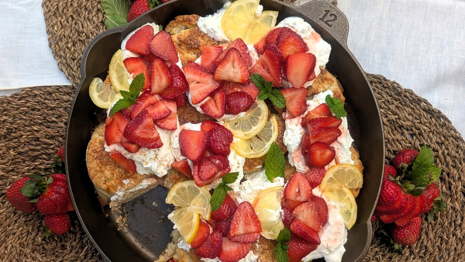Image of Strawberry Rhubarb Shortcake