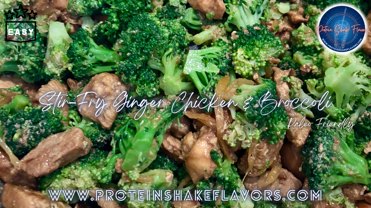 Image of Stir-Fry Ginger Chicken & Broccoli