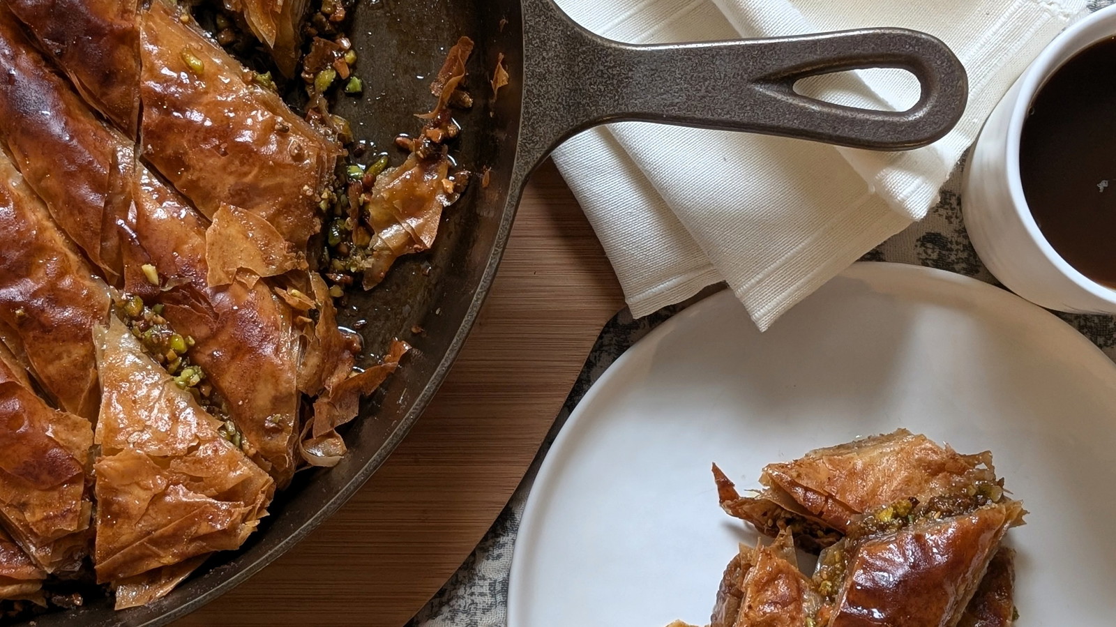 Image of Pistachio Brown Butter Baklava