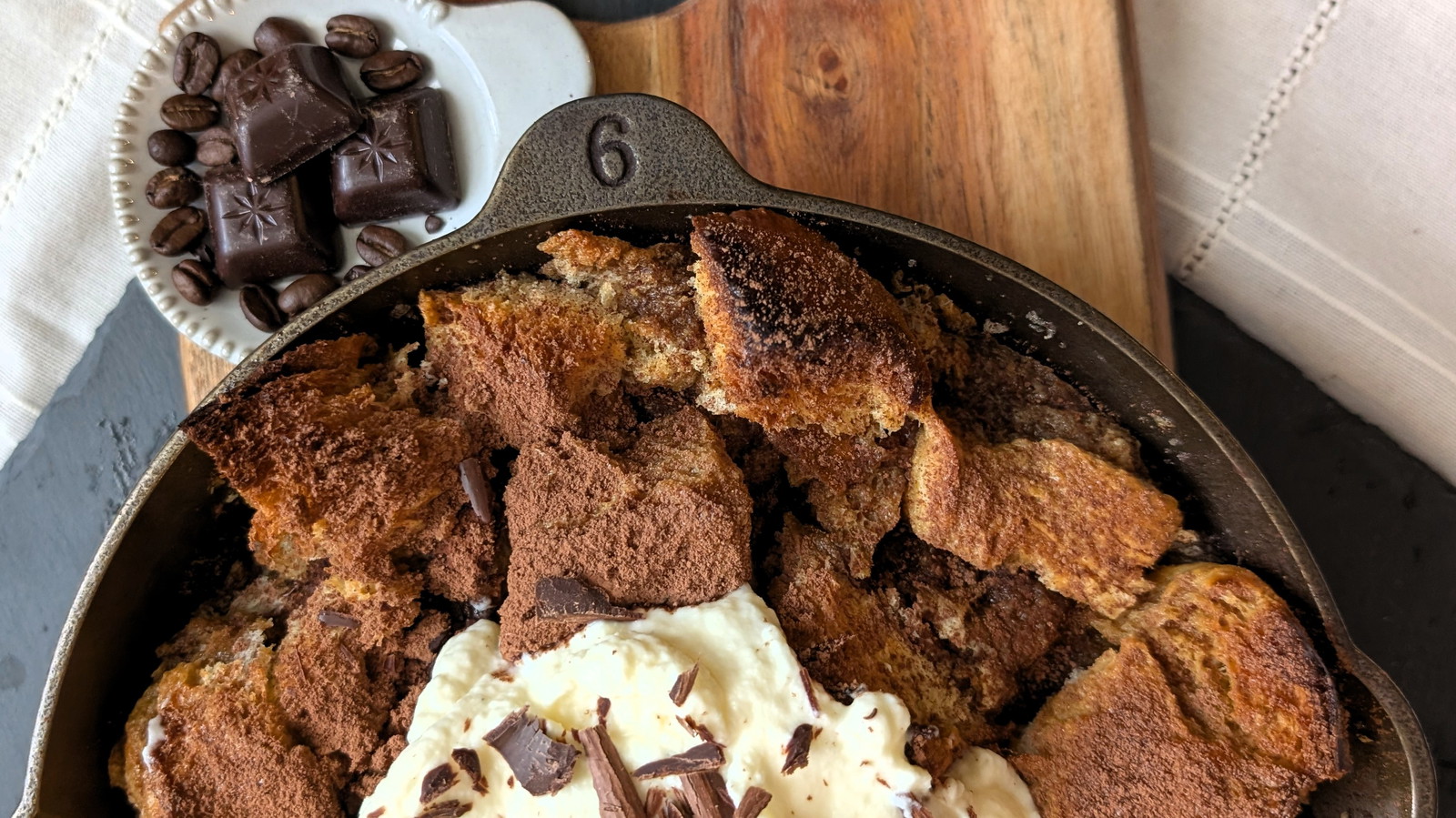 Image of Tiramisu Bread Pudding