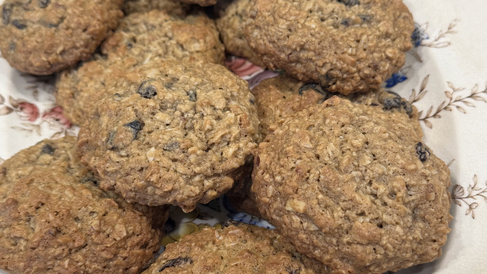 Image of Oatmeal Raisin Coconut Cookies