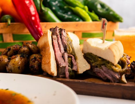 Image of Hatch Chile–Tri-Tip Sandwiches