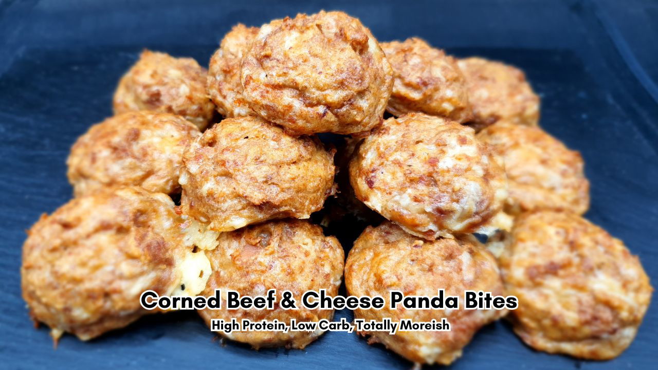 Image of 🧀 Corned Beef & Cheese Panda Bites – High Protein, Low Carb, Totally Moreish