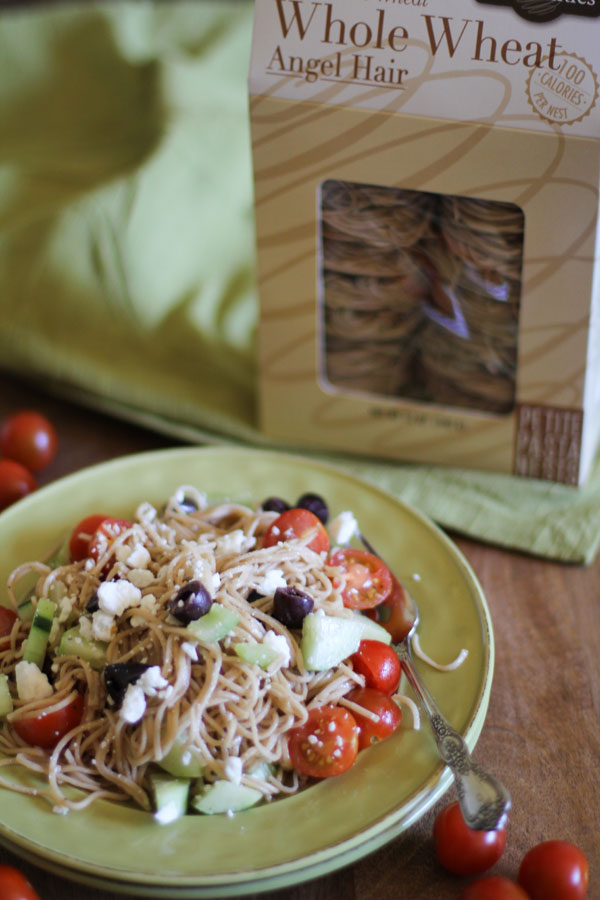 Angel Hair Greek Pasta