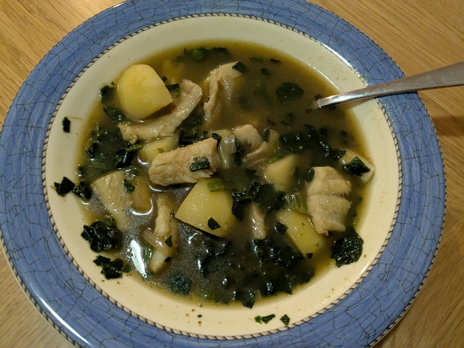 Portuguese style fish soup image