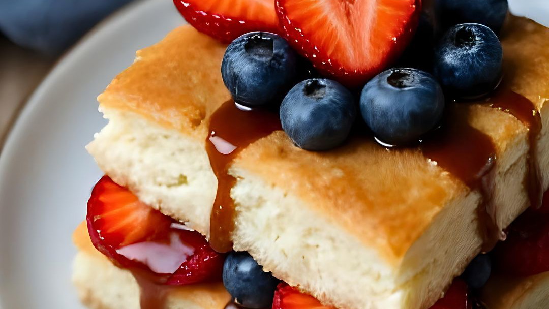 Strawberry Balsamic Shortcake from The Little Shop of Olive Oils