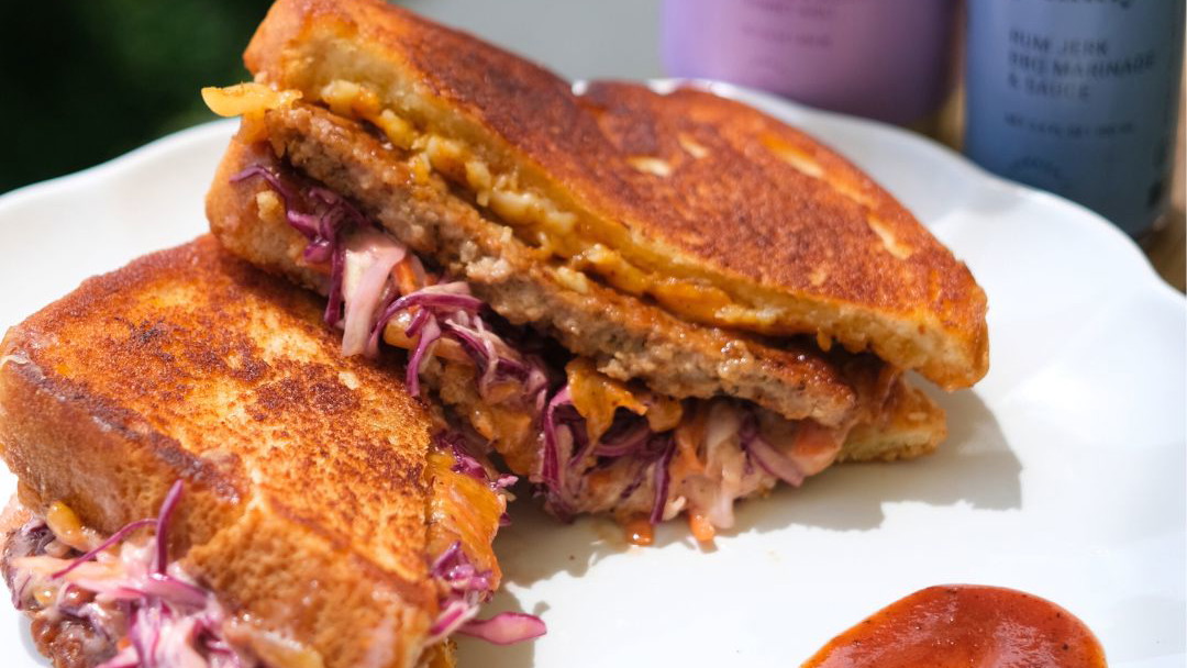 Image of The Johnny Pork Melt with Hot Truff Aioli Slaw