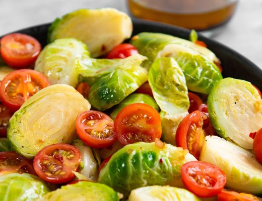 Image of Brussels Sprouts and Cherry Tomato Salad