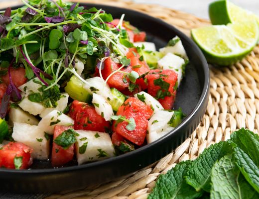 Image of Jicama & Watermelon Salad