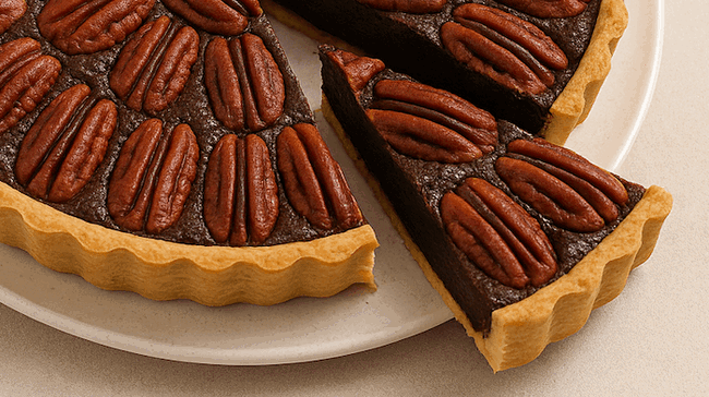 Image of Delicious Chocolate Pecan Pie Recipe UK