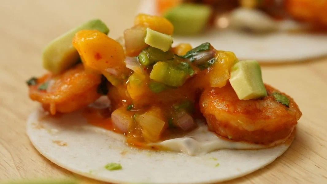 Image of Shrimp and Mango Tacos