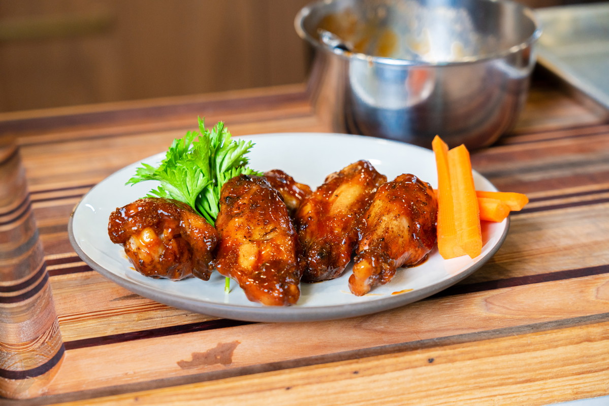 Ghost Pepper BBQ Wings on the BGE #2