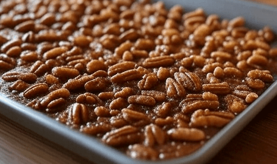 Image of Crunchy and Nutty Pecan Praline Recipe UK
