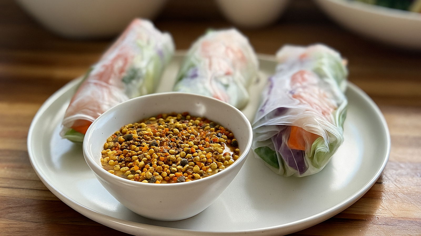 Image of Cold Smoked Steelhead Summer Rolls
