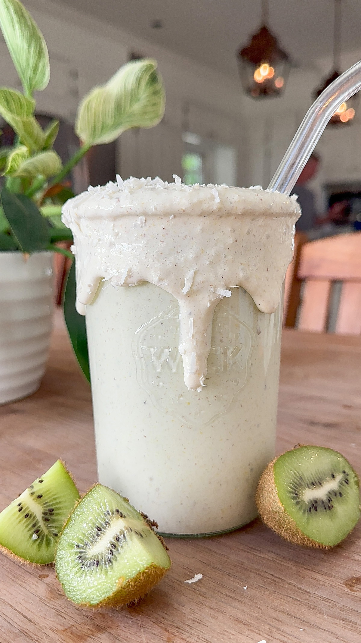 Kiwi Coconut Smoothie
